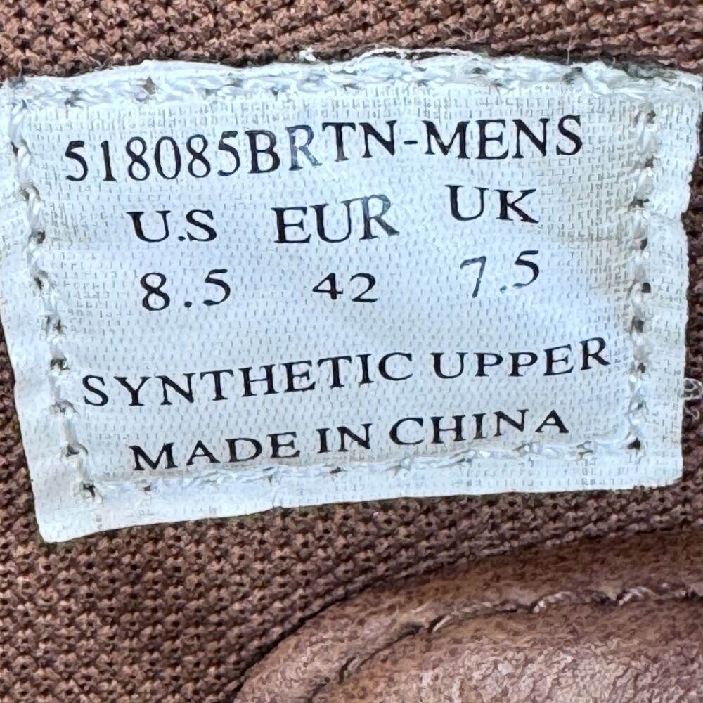 Levis Chukka Ankle Boots Mens Size 8.5M Brown Lace Up Casual Travel 518085BRTN - Picture 9 of 11